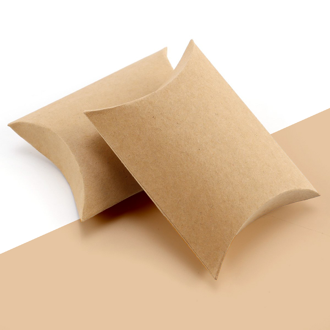 Kraft Pillow Boxes - Image 2