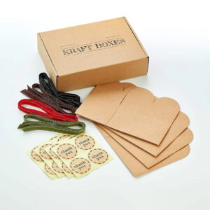 Kraft Badge Packaging Boxes