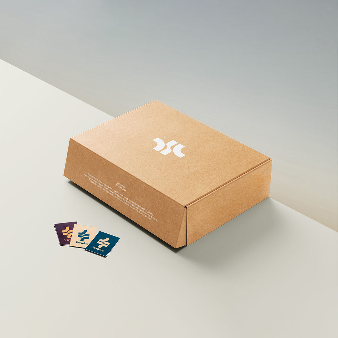 Kraft Badge Packaging Boxes - Image 3