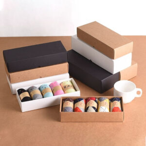 Custom Kraft Sock Packaging Boxes