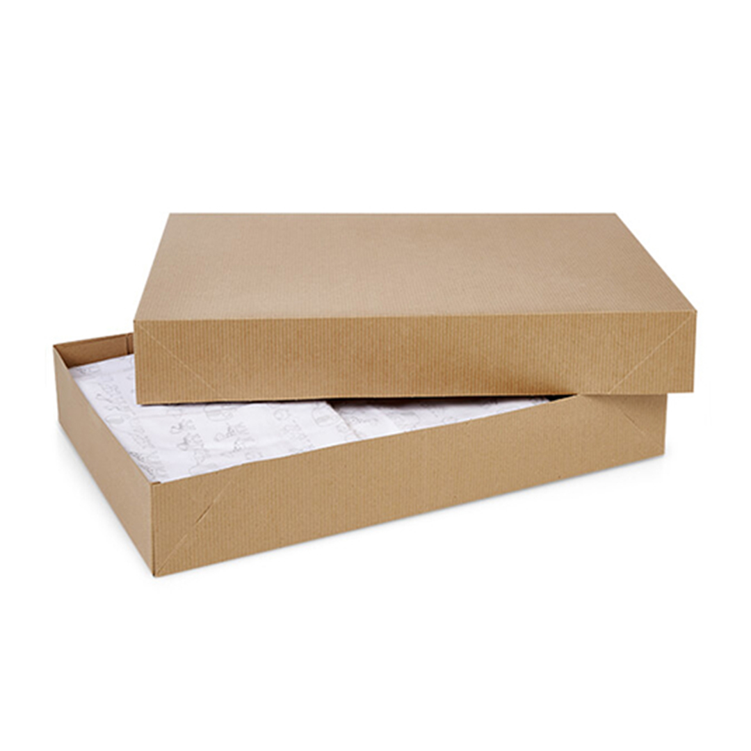 Kraft Apparel Packaging Boxes