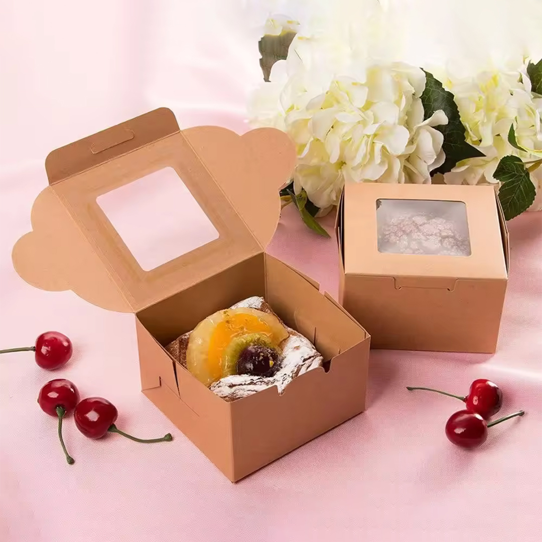 Kraft Bakery Boxes with Window