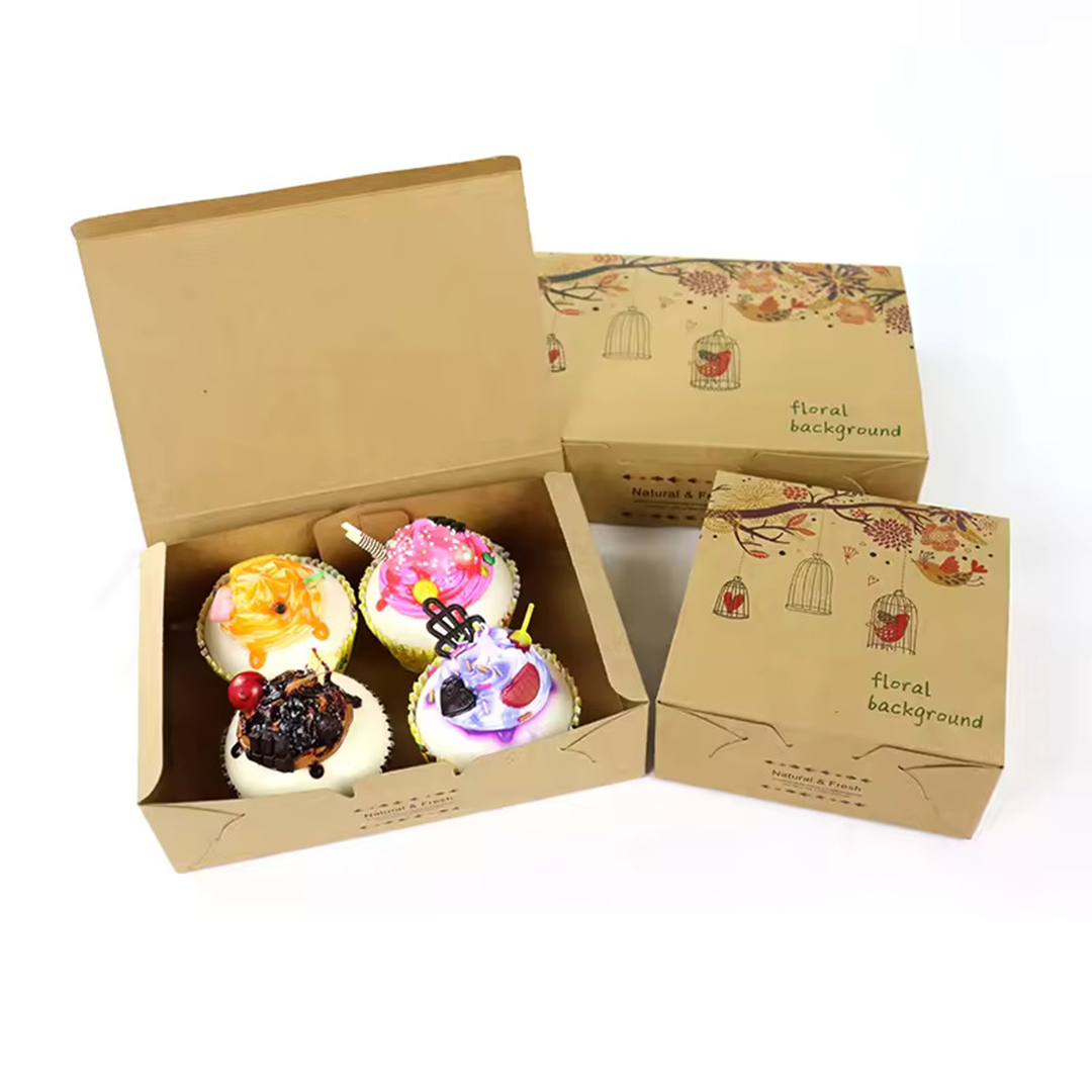 Kraft Brownie Packaging Boxes