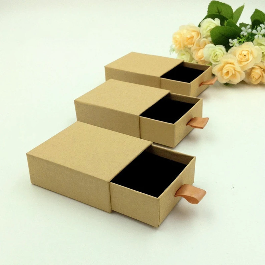 Kraft Drawer Gift Boxes - Image 4