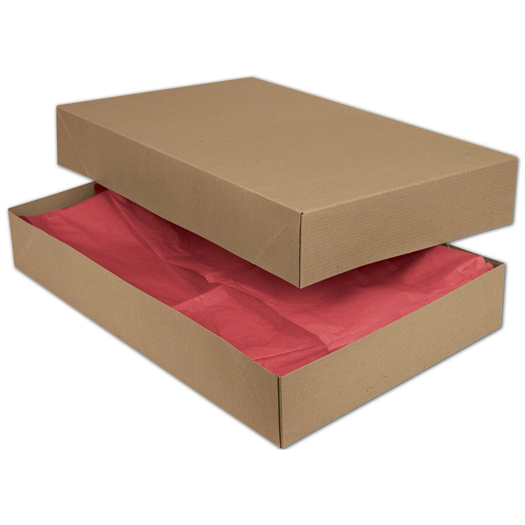 Kraft apparel packaging boxes for sale