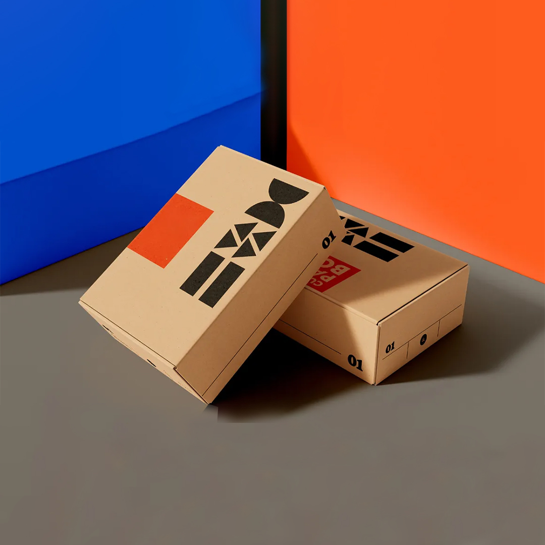 Kraft boxes with lids