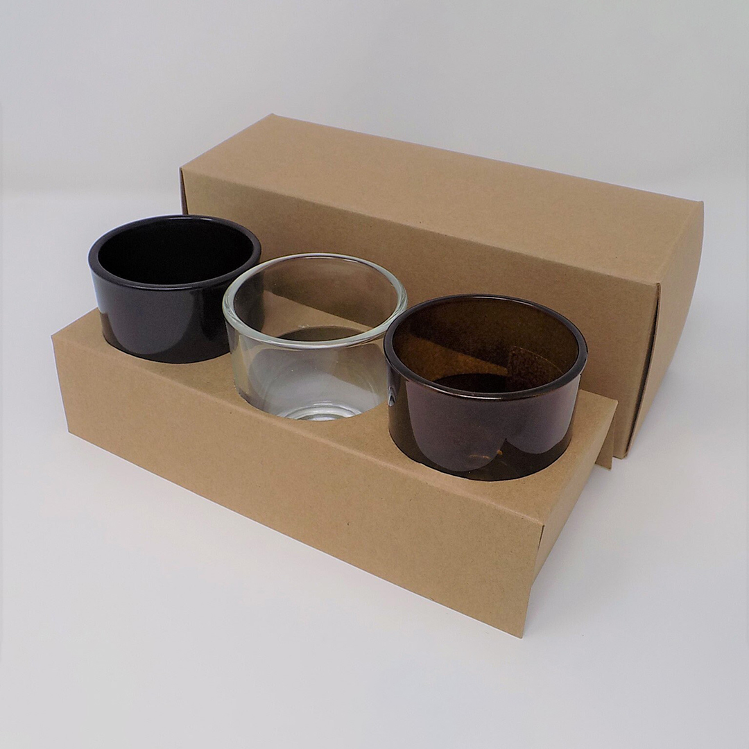 Kraft candle sleeve boxes bulk