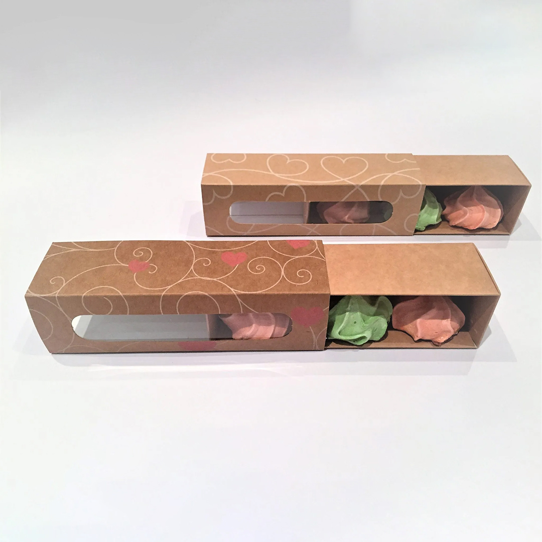 Kraft macaron packaging boxes wholesale