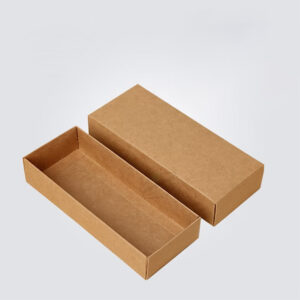 Kraft pen packaging boxes empty