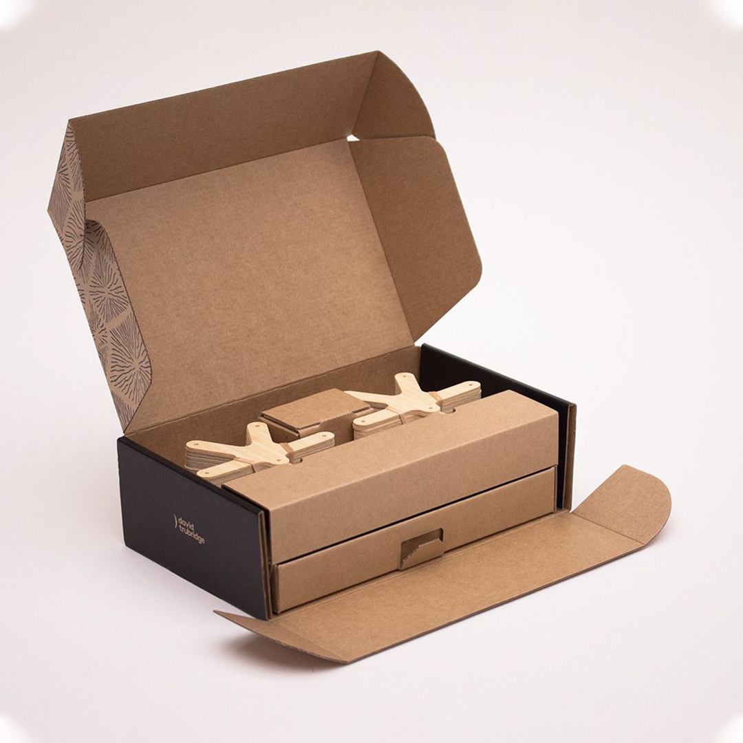 Kraft presentation boxes