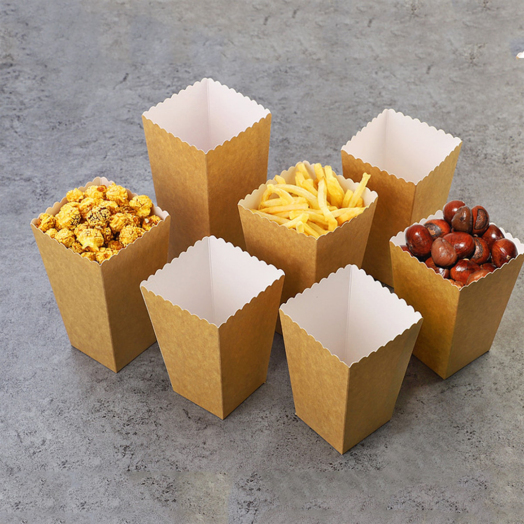 kraft popcorn containers