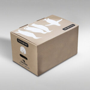 Custom Kraft Insulated Cold Boxes