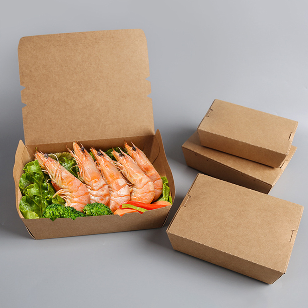 Custom Kraft Seafood Boxes