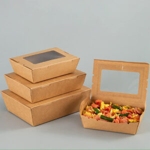 Kraft Menu Packaging Box