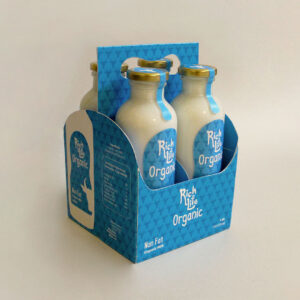 Kraft Milk Bottle Carriers In Bulk
